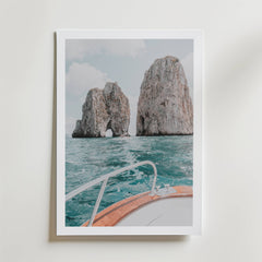 Capri Sea Voyage Poster