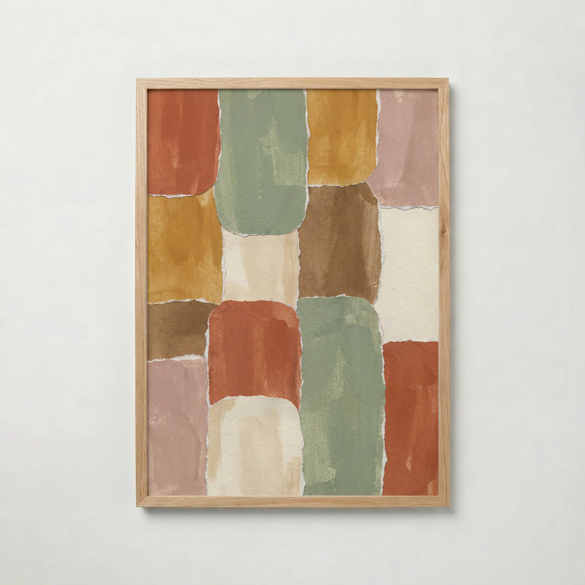 Terracotta Collage Poster – ekram