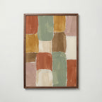 Terracotta Collage Poster – valnötsram