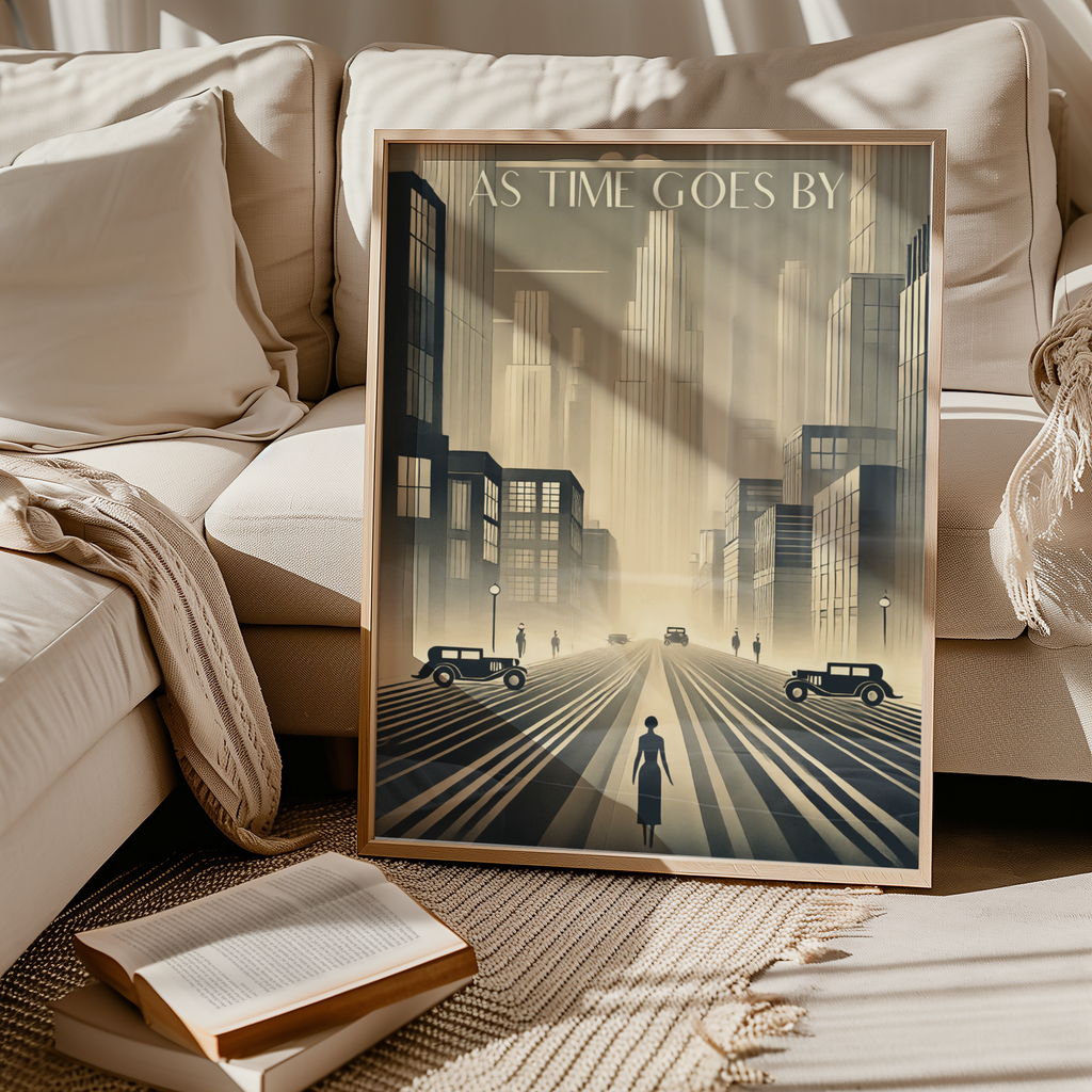 As Time Goes By No.2 Poster – poster på vägg inredning