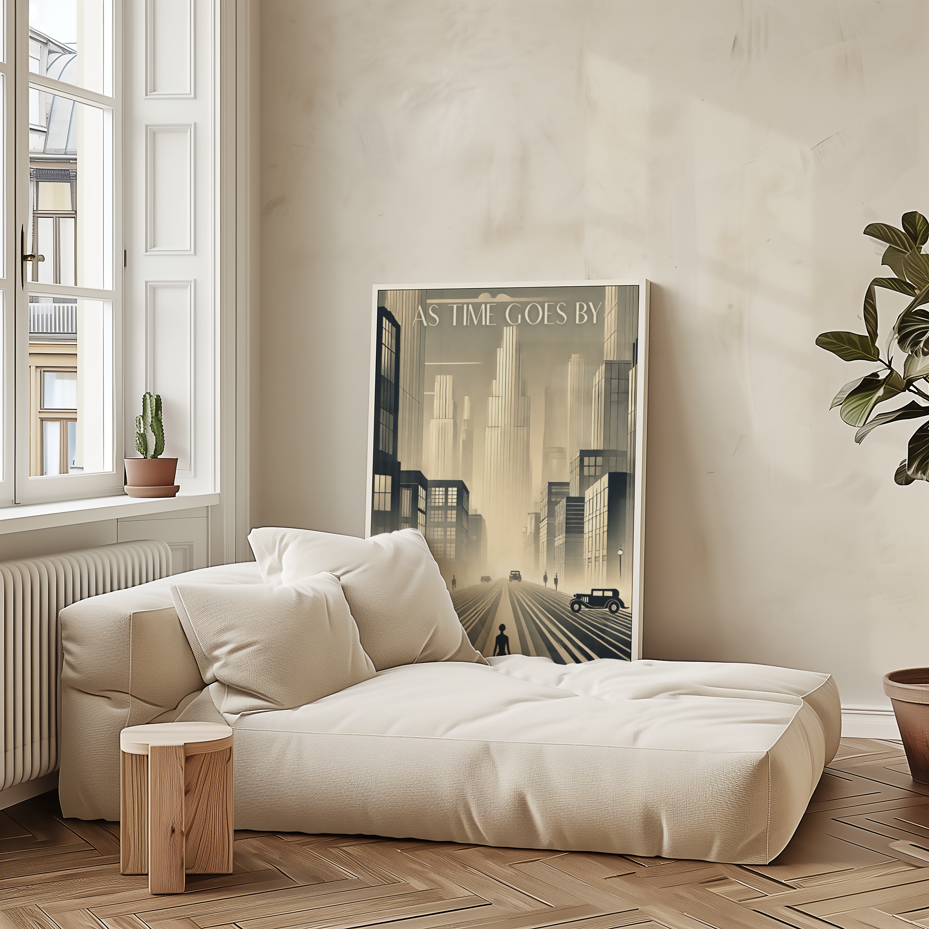 As Time Goes By No.2 Poster – poster väggdekoration