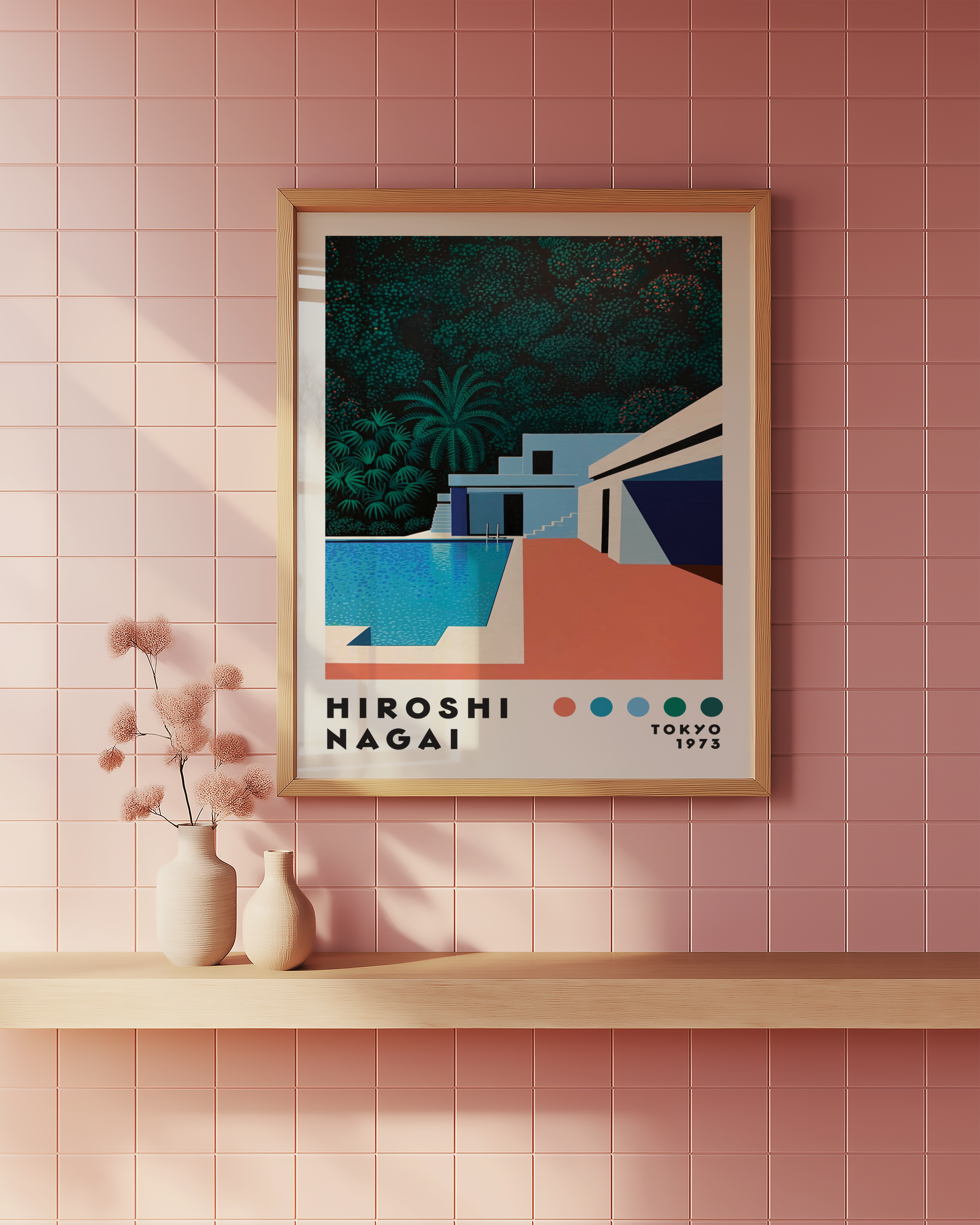 Hiroshi Nagai Jungle Retreat Poster