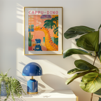 Cappu Dino Poster – poster väggdekoration
