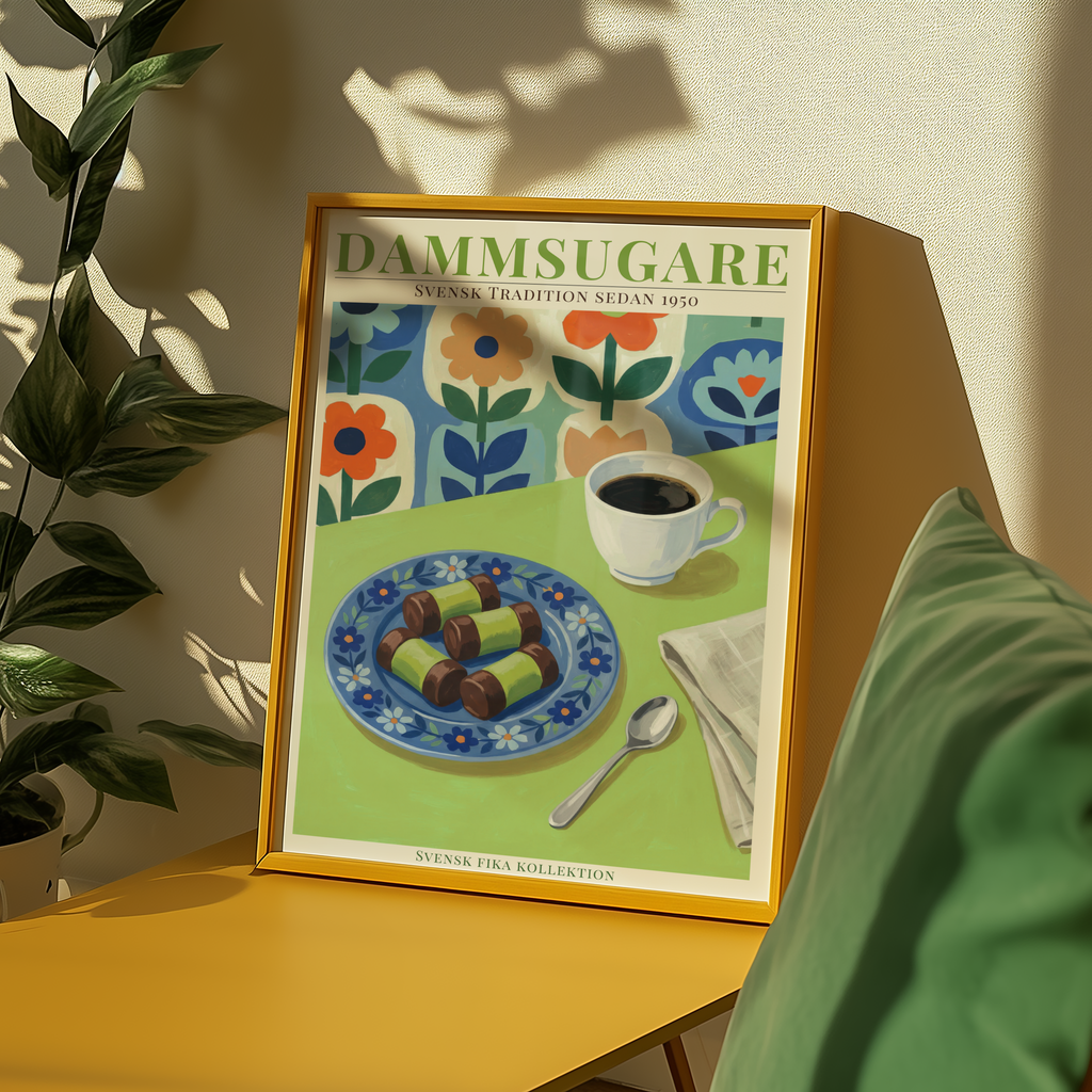 Dammsugare (Punchrulle) Poster – poster väggdekoration