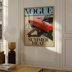 Vogue Summer Heat Poster – poster på vägg inredning