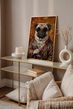 Martini Pug Poster – i rum 4