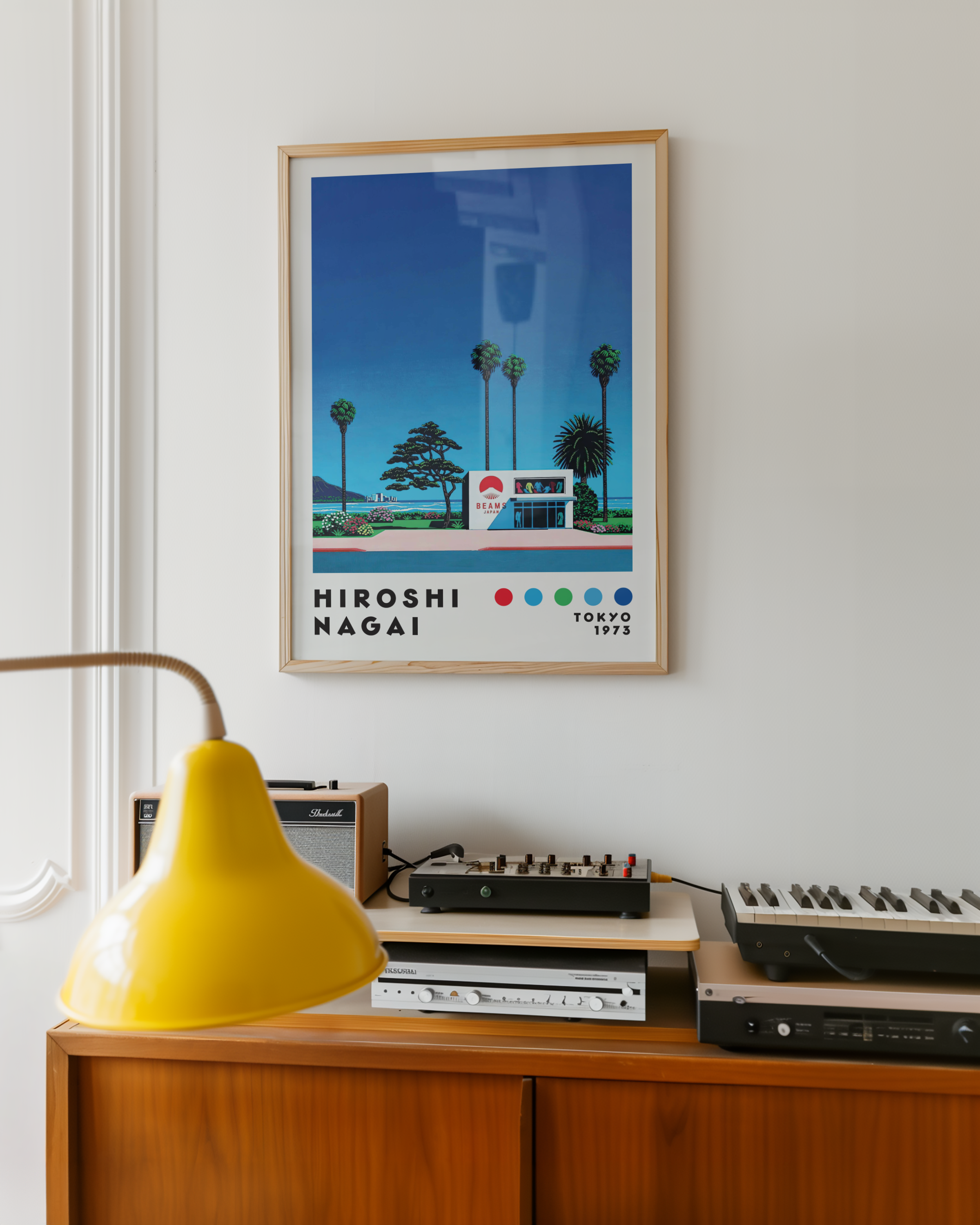 Hiroshi Nagai Beams Store Poster