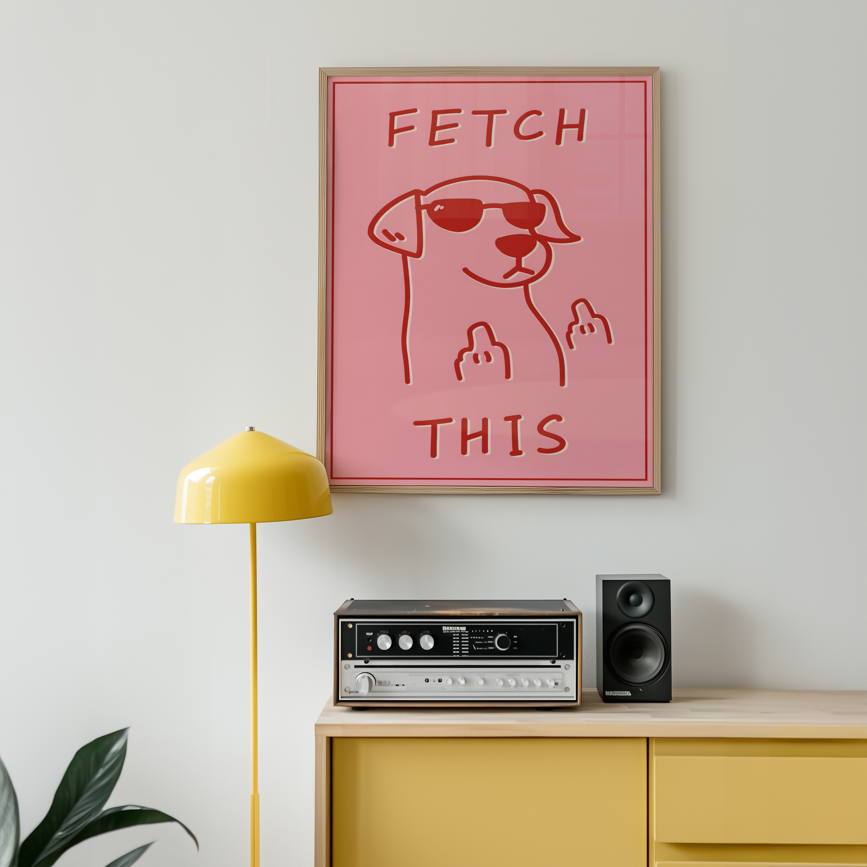 Fetch This Attitude Poster