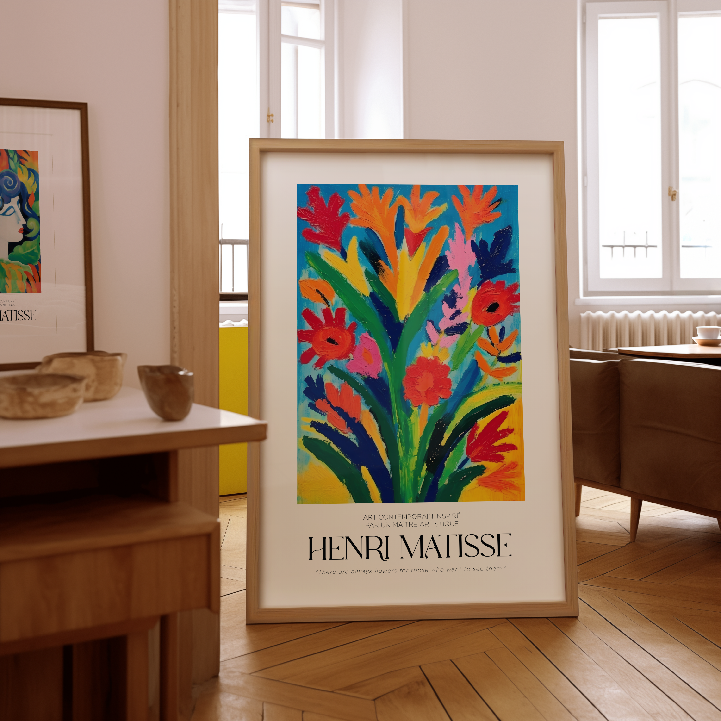Fleurs Sauvages Matisse Poster