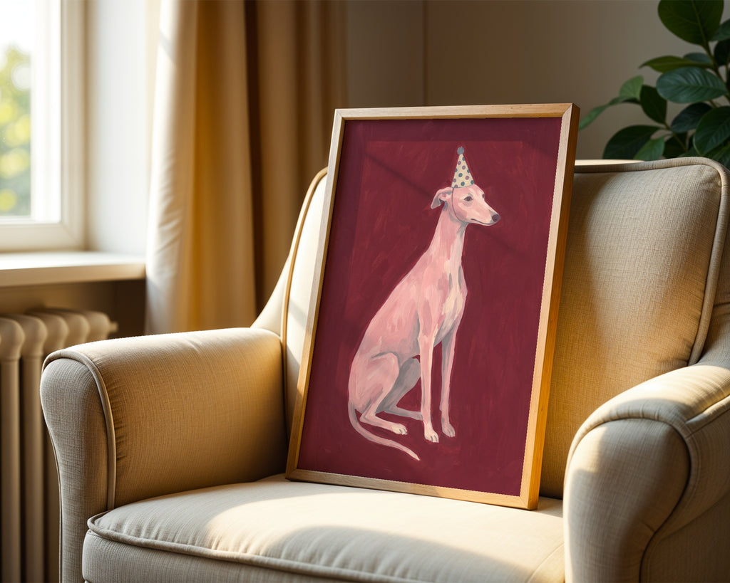 Party Greyhound Poster – i rum 3
