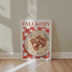 Falukorv Poster – poster väggdekoration inredning – Affischer hos Bozetto