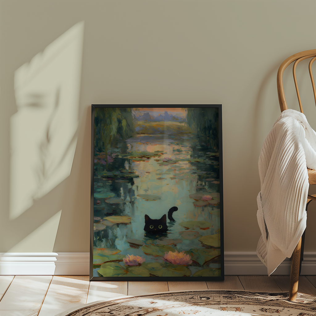 Midnight Reflections Poster – poster väggdekoration