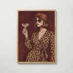 Leopard Dress Poster – ekram