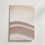 Abstract White Poster – Upplev en harmonisk fusion av eleganta färgskiftningar med vår Abstract White Poster .