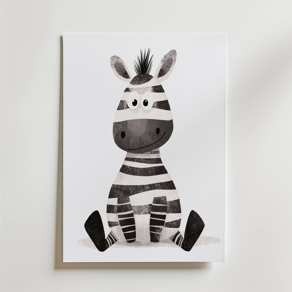 Cute Zebra Poster