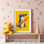 Guitar Gator Poster
