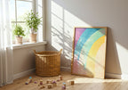 Pastel Rainbow Poster