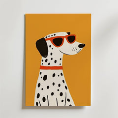 Cool Dalmatian Poster