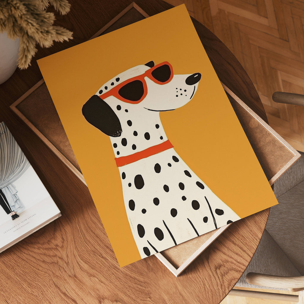 Cool Dalmatian Poster
