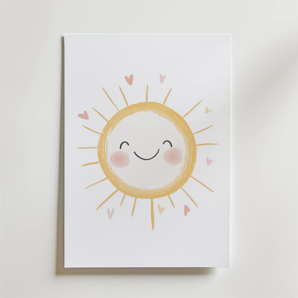 Smiling Sun Poster