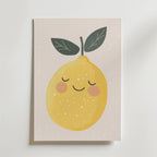 Sleepy Lemon Poster