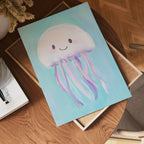 Happy Jellyfish Poster