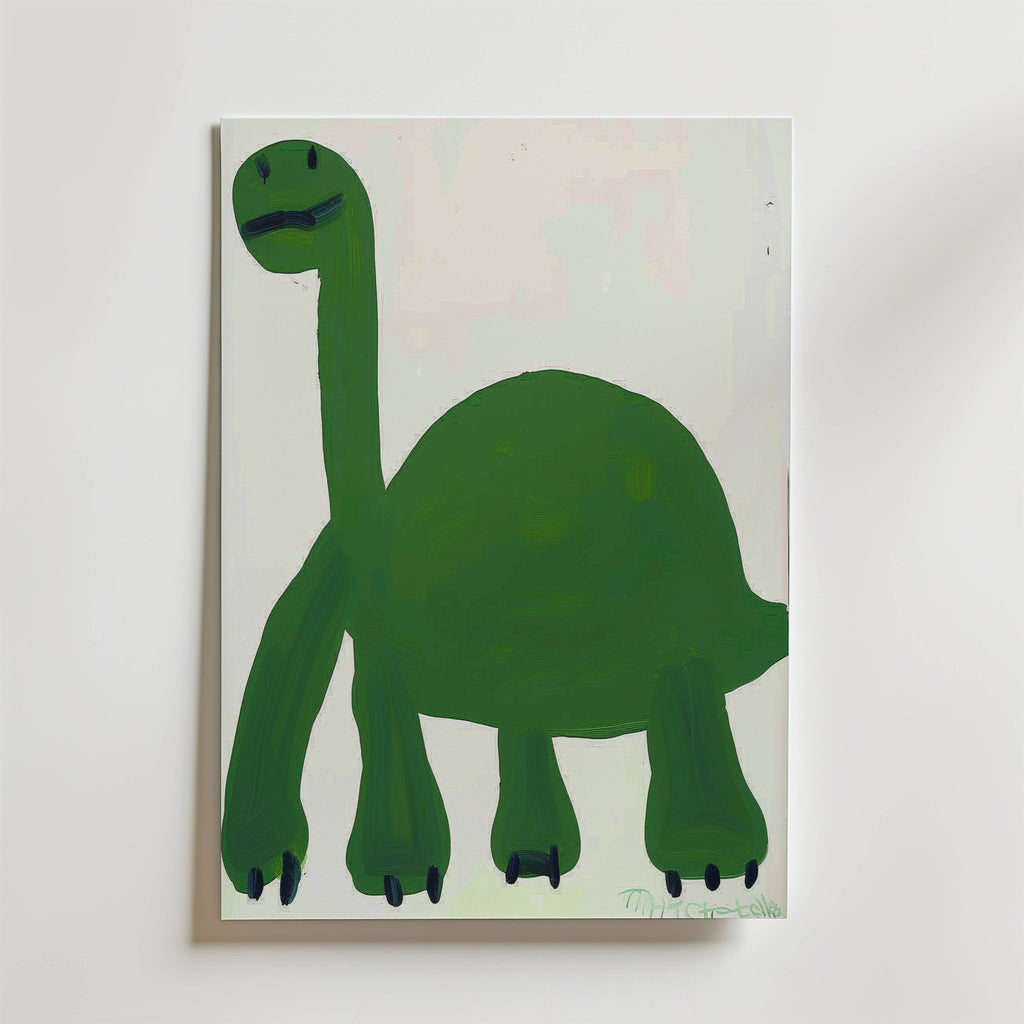 Happy Dino Poster