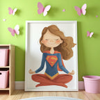 Supergirl Calm Poster
