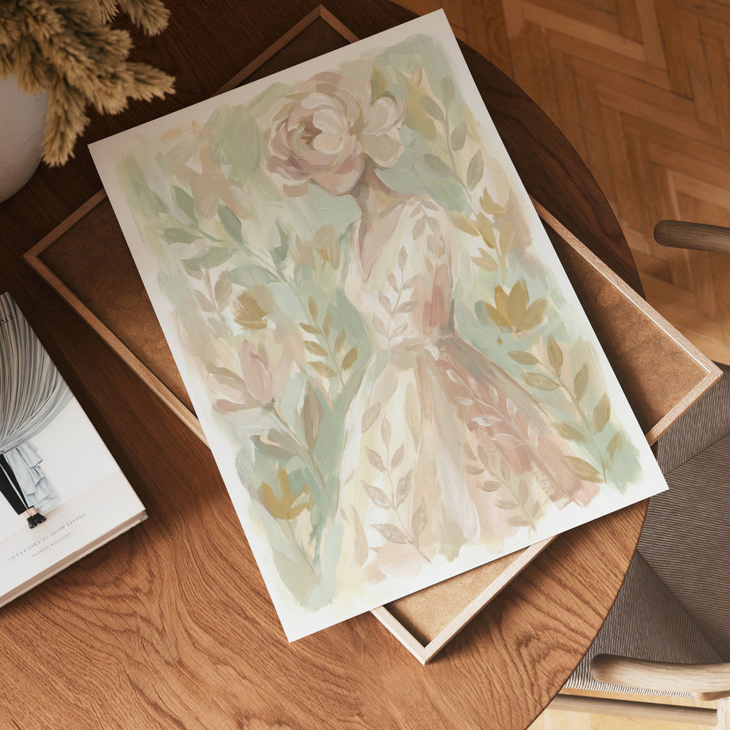 Ethereal Flora Muse Poster affisch – köp poster online – Bozetto väggdekoration