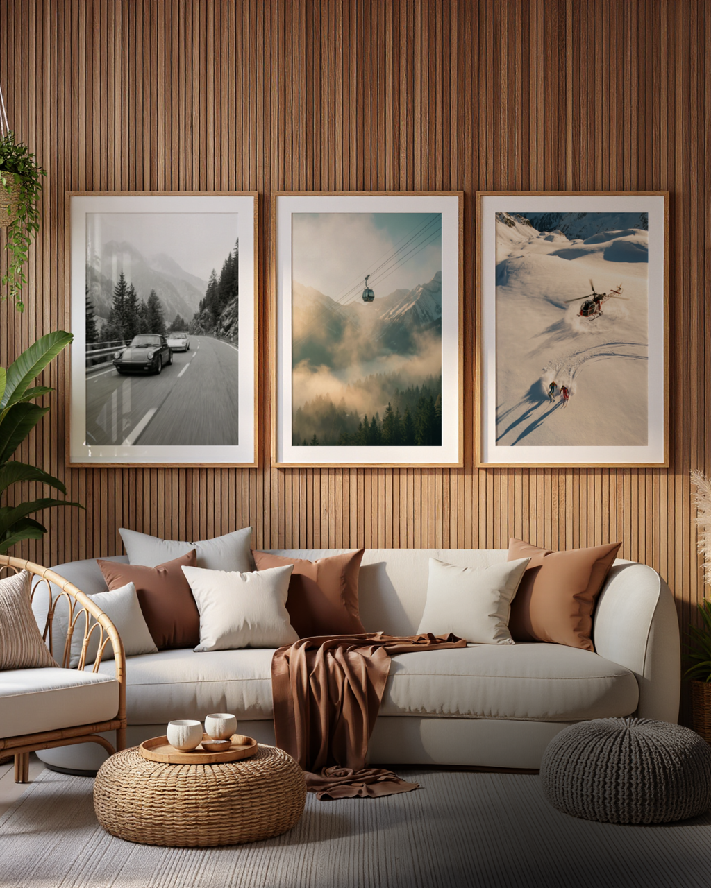 Bundle 3-pack Alpine Escape Collection – affischset poster kollektion – köp online hos Bozetto