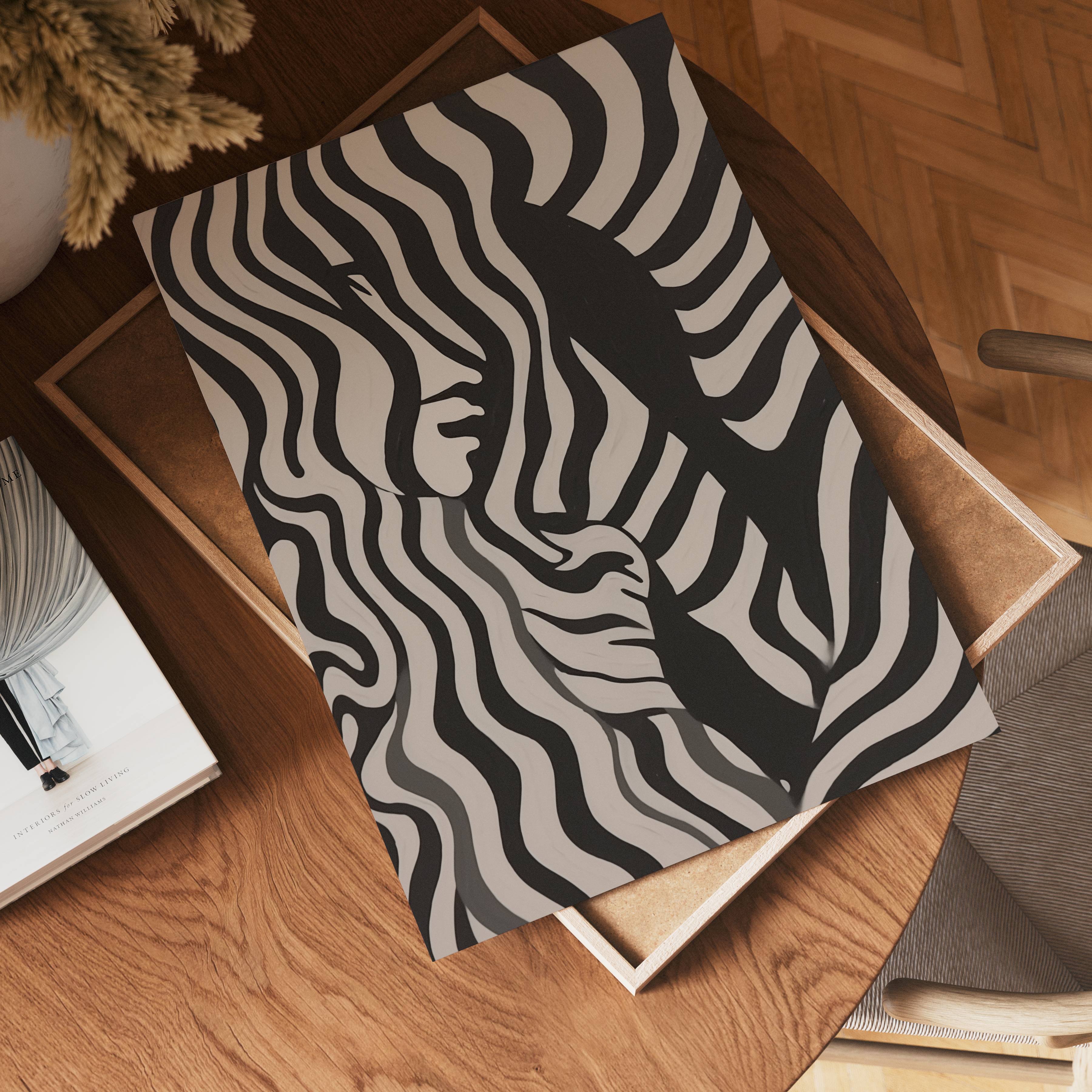 Abstract Silhouette Poster – poster på vägg inredning