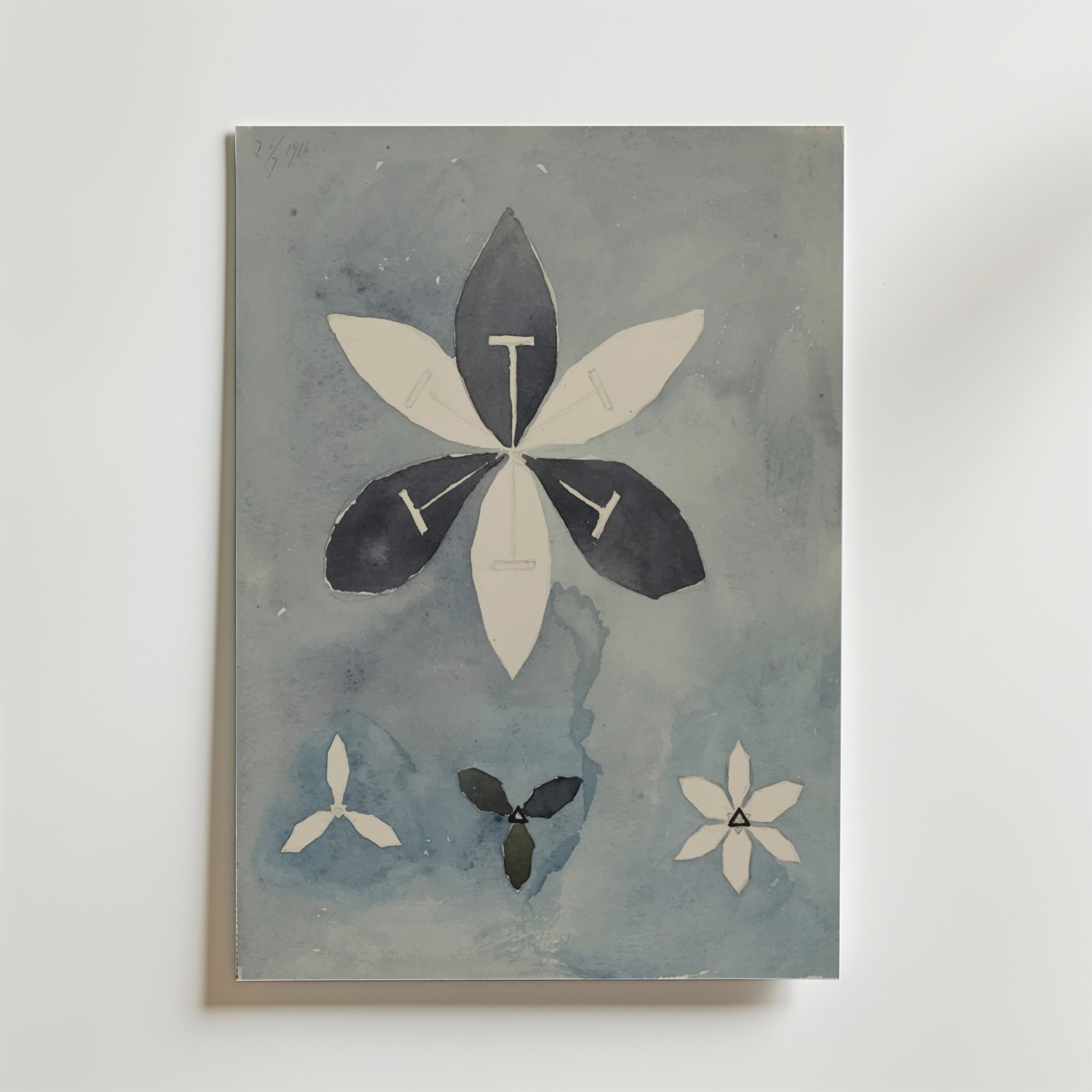 Hilma af Klint Petals of Reflection Poster