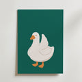 Silly Goose Poster – canvas utan passepartout