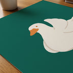 Silly Goose Poster – närbild på papper