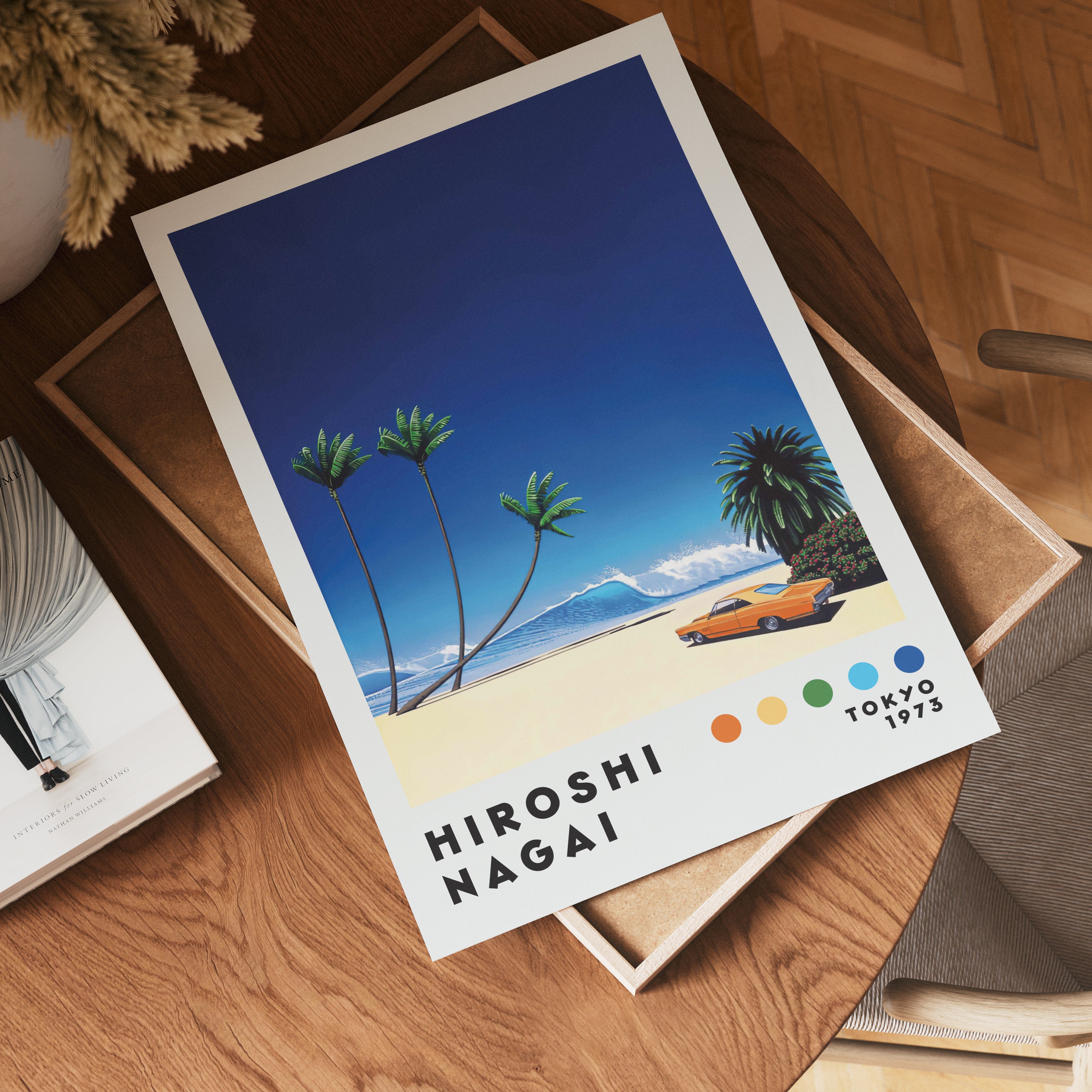 Hiroshi Nagai Tropical Arrival Poster