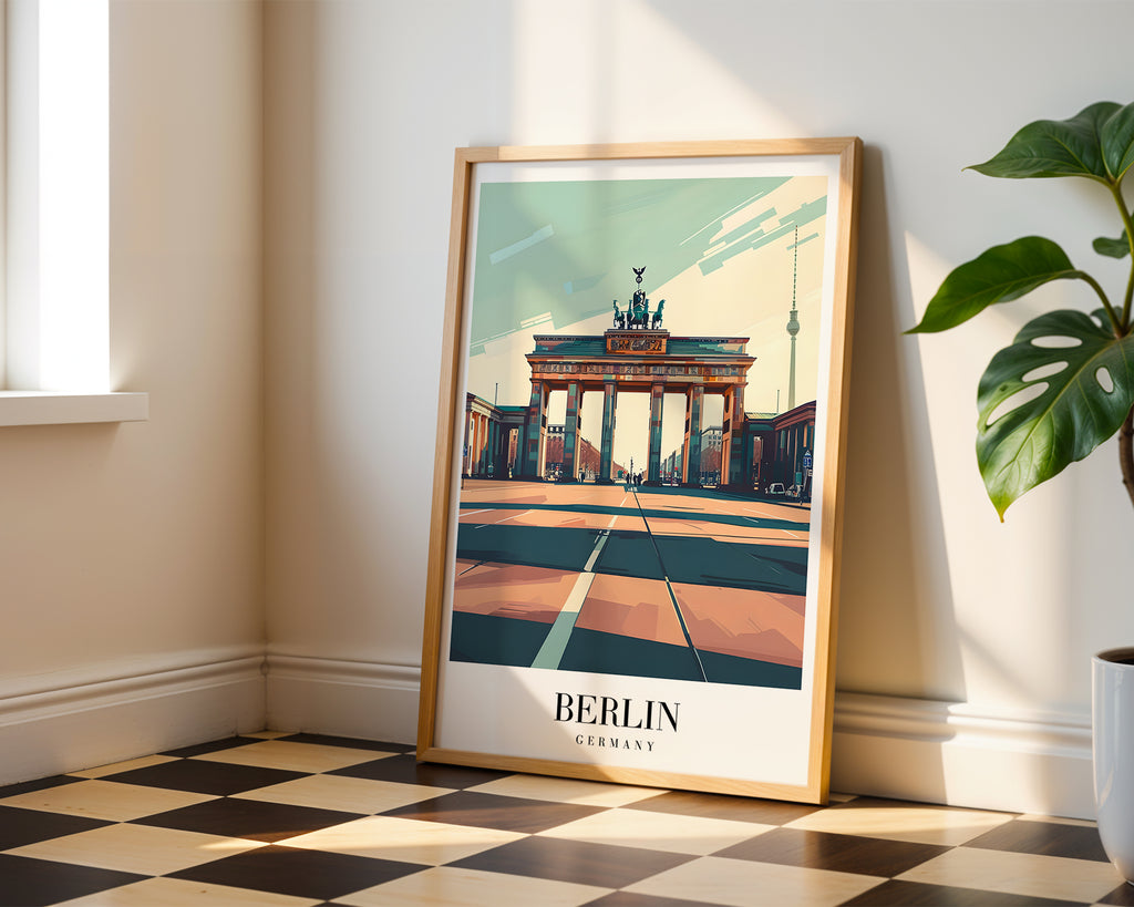 Berlin City Heritage Poster