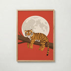 Lazy Tiger Poster – ekram