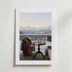 Alpine Morning Indulgence – stilfullt konsttryck från Bozetto, tryckt på matt finpapper