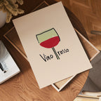 Vino Rosso Poster