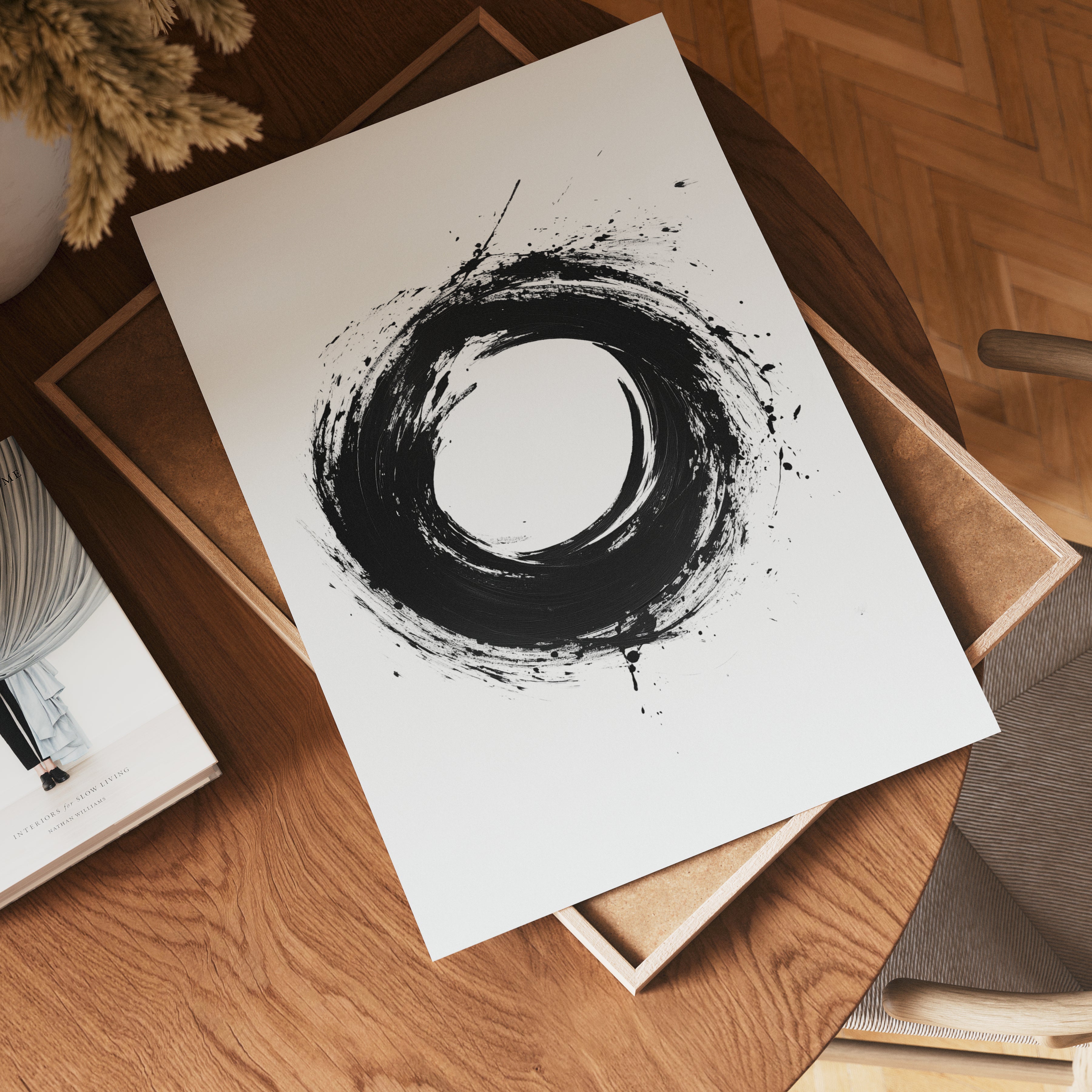 Zen Circle Poster – poster väggdekoration