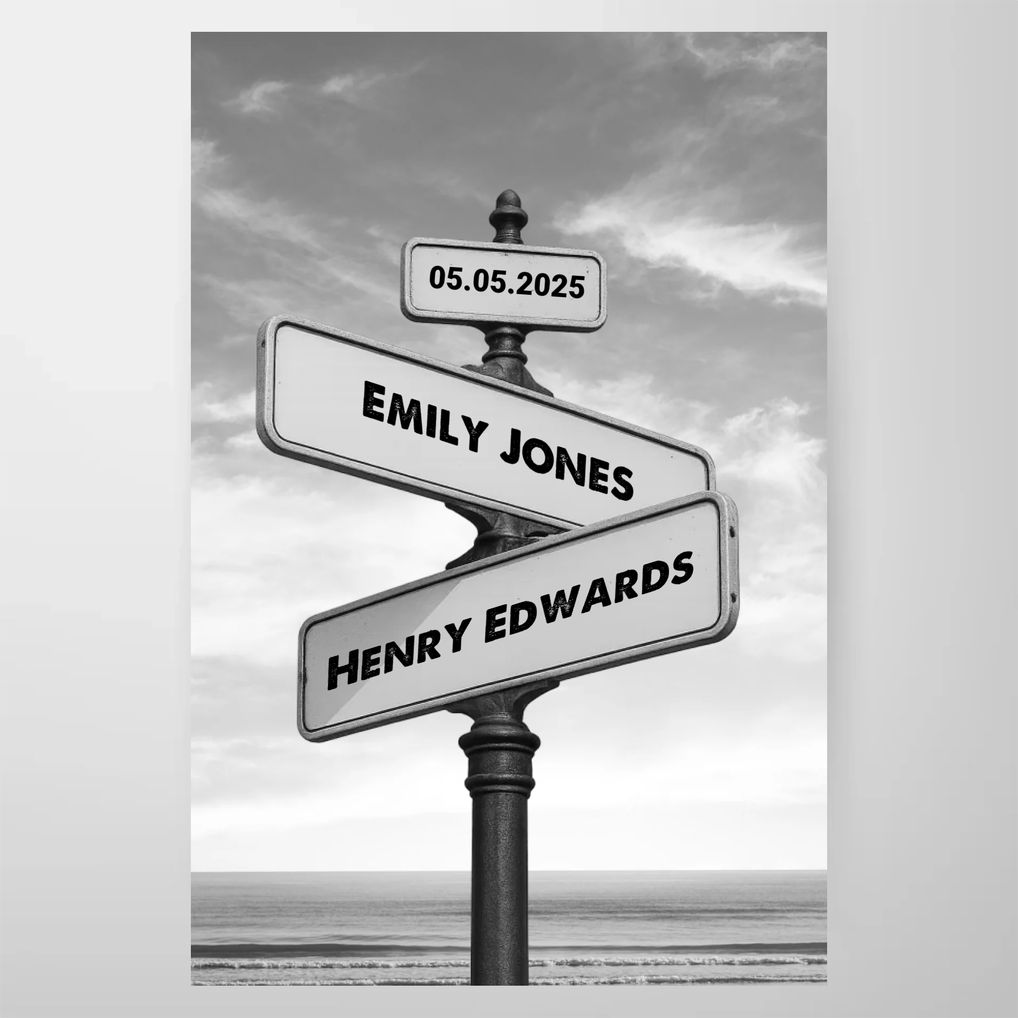 Personlig Namn Poster - Skapa din egen design – Gör din väggkonst personlig!