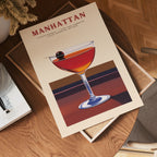 Manhattan No.2 Drink Poster