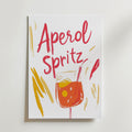 Retro Aperol – stilfullt konsttryck från Bozetto, tryckt på matt finpapper i hög tryckkvalitet