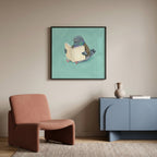 Reading Pigeon Poster – i rum 2