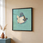 Reading Pigeon Poster – i rum 2