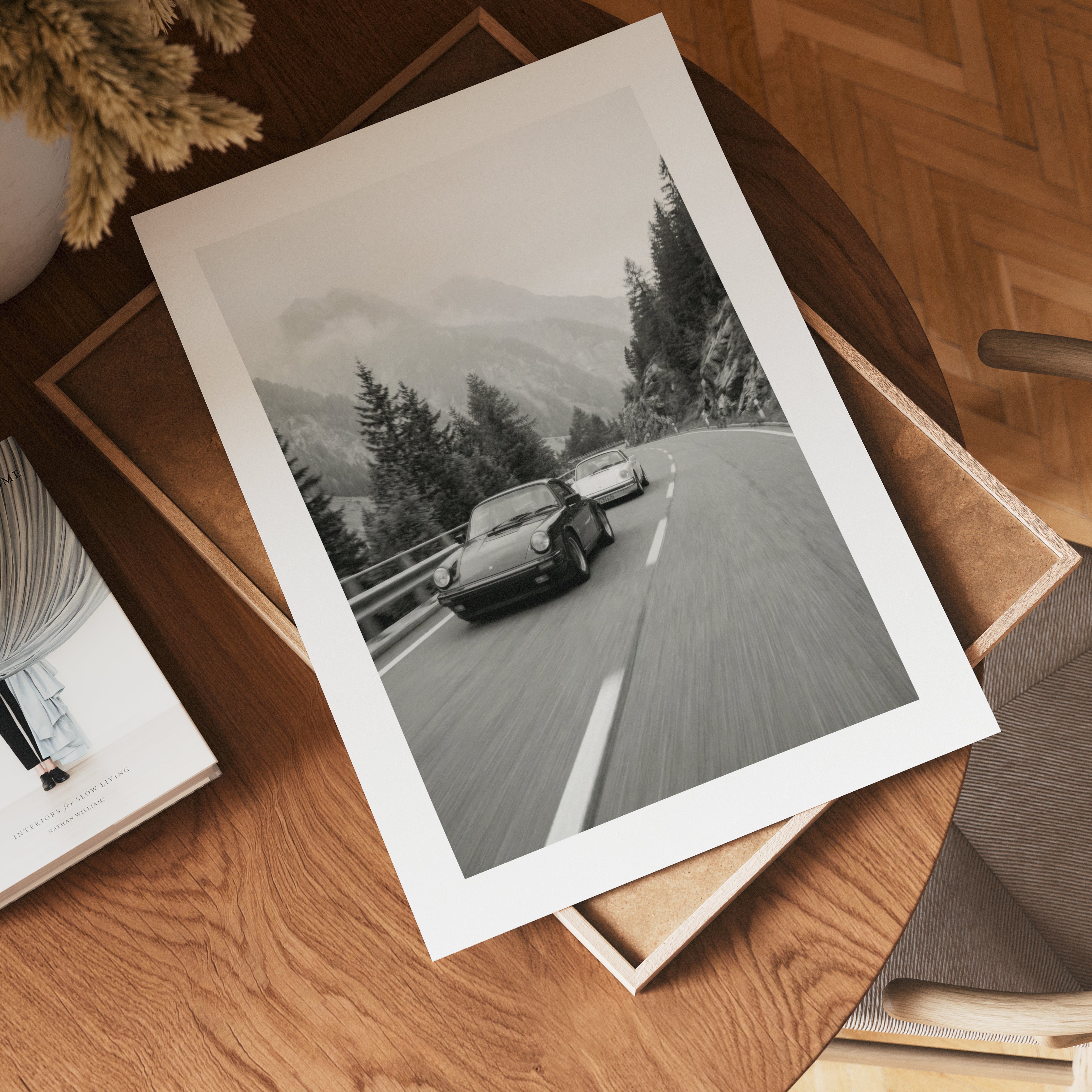 Alpine Drive Society Poster affisch – poster till väggdekoration – köp online hos Bozetto