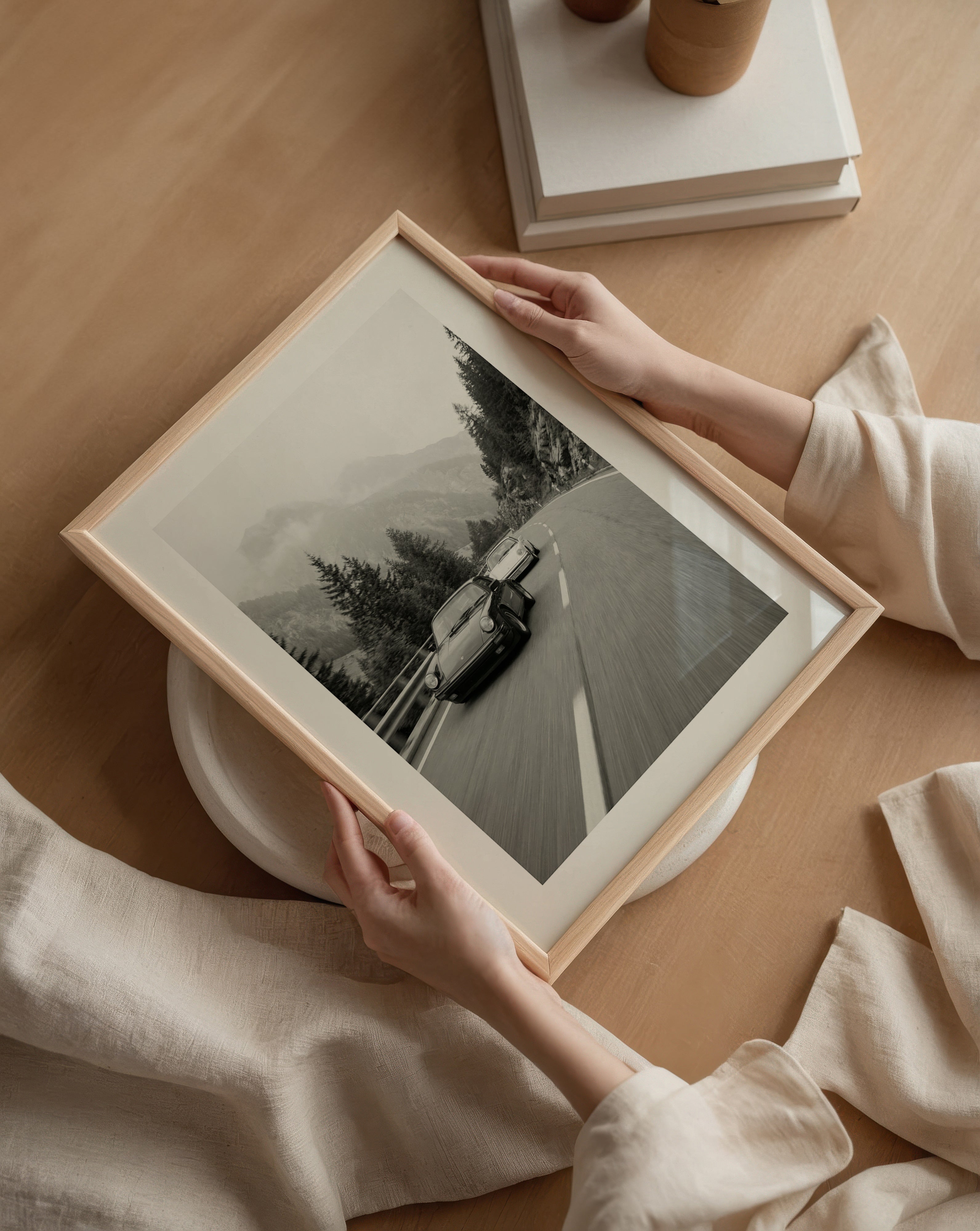 Alpine Drive Society Poster affisch – köp poster online – Bozetto väggdekoration