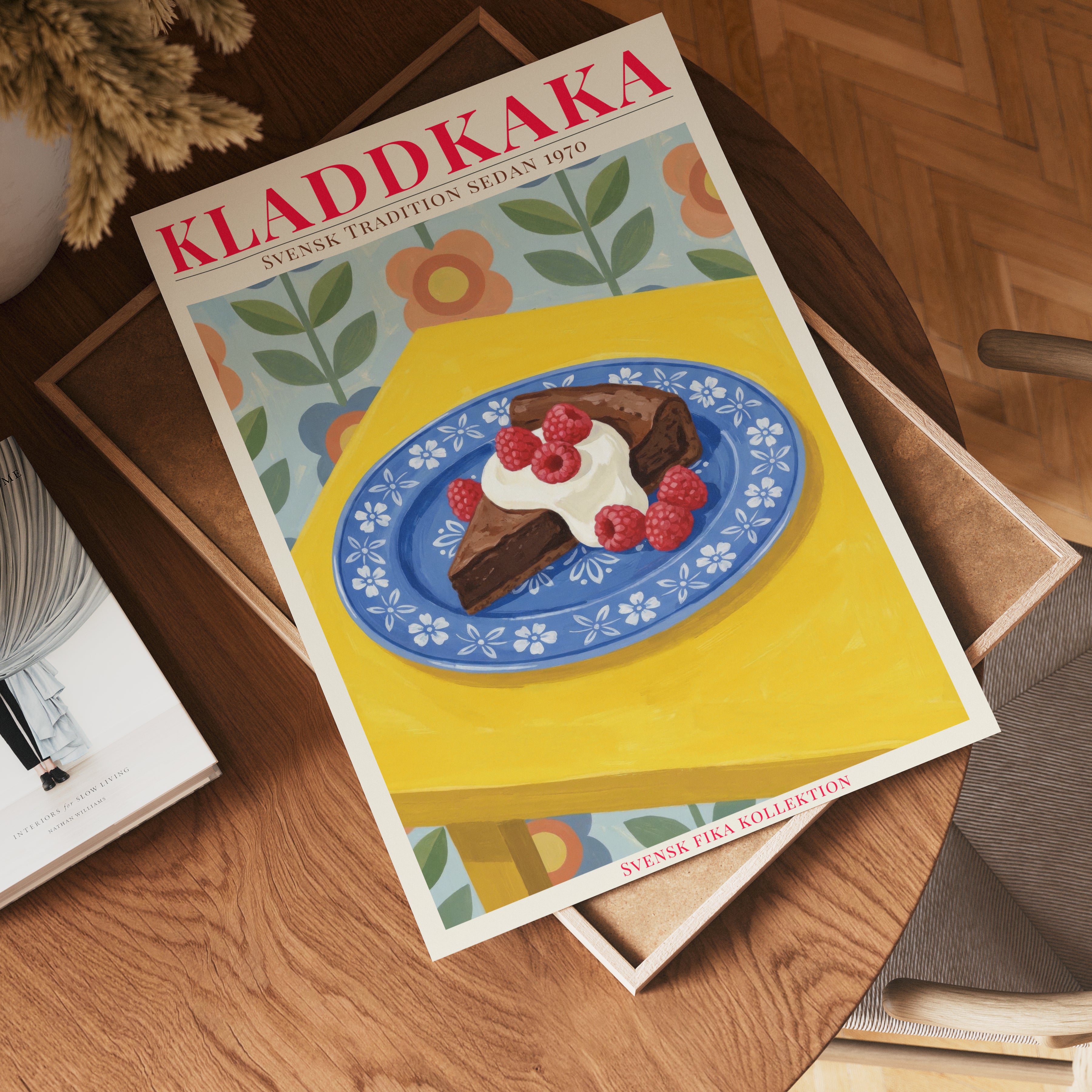 Kladdkaka Poster – poster väggdekoration
