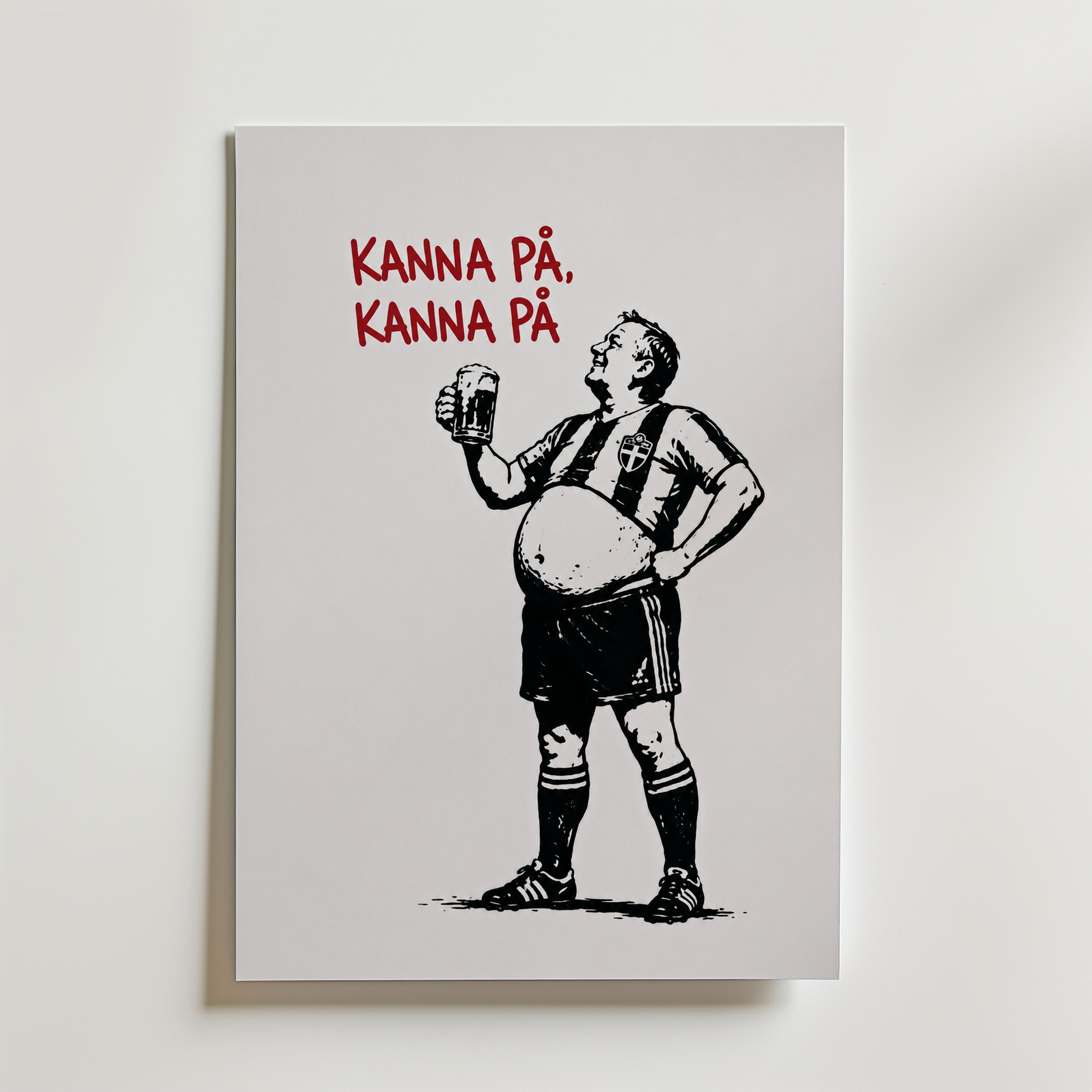 Kanna På, Kanna På Poster – canvas utan passepartout