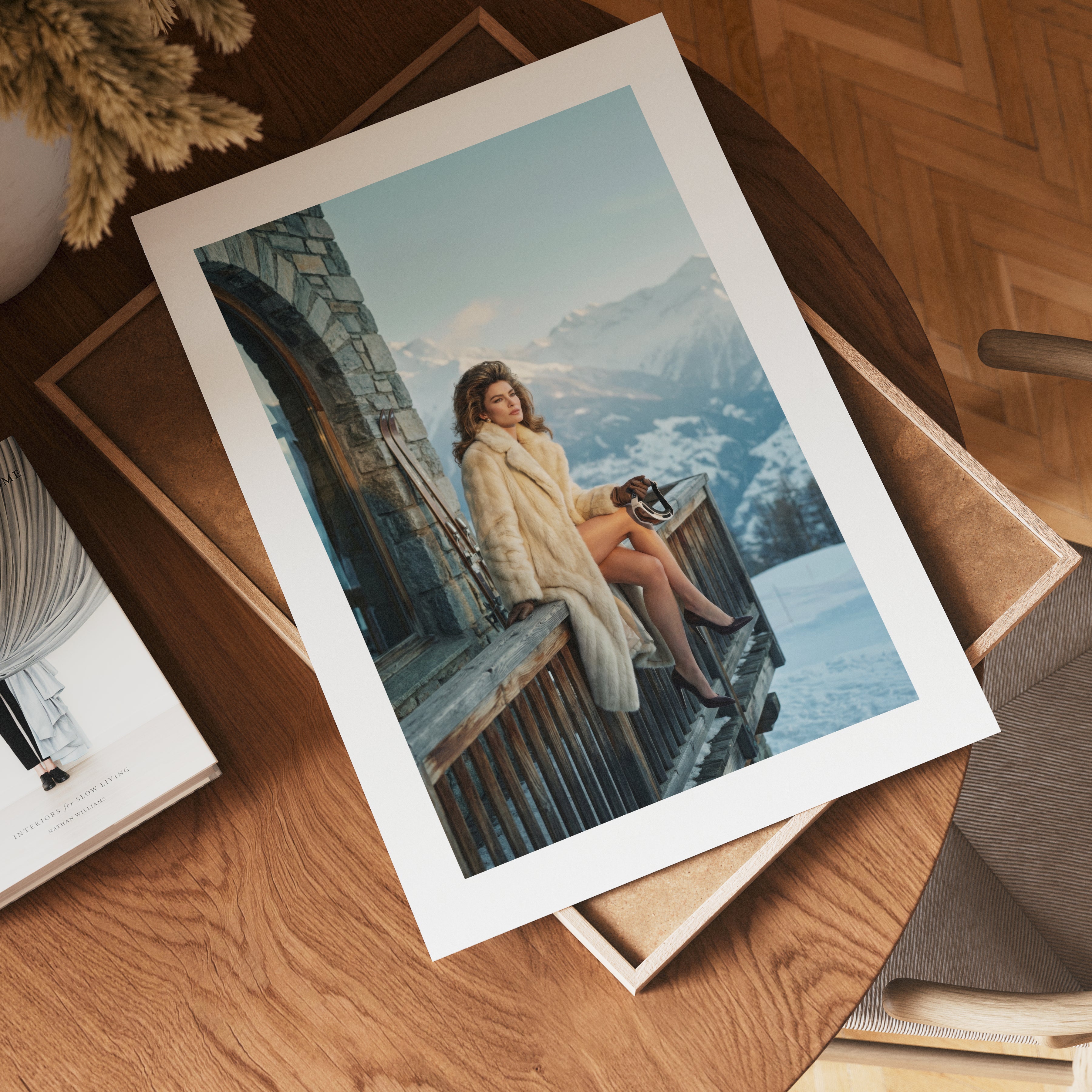 Alpine Couture Reverie Poster – poster väggdekoration inredning – Affischer hos Bozetto